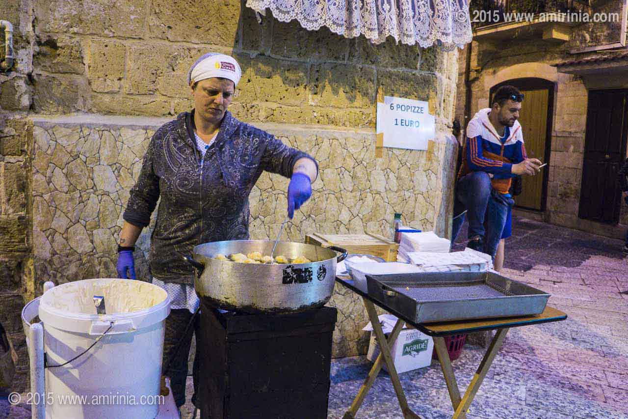 Enjoying Bari cuisine