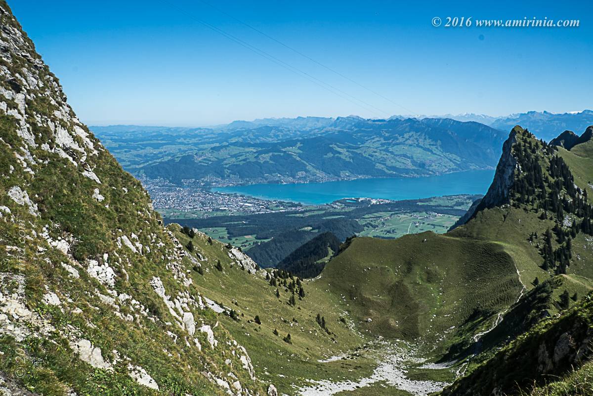 Exploring Jungfrau in the glorious Alps